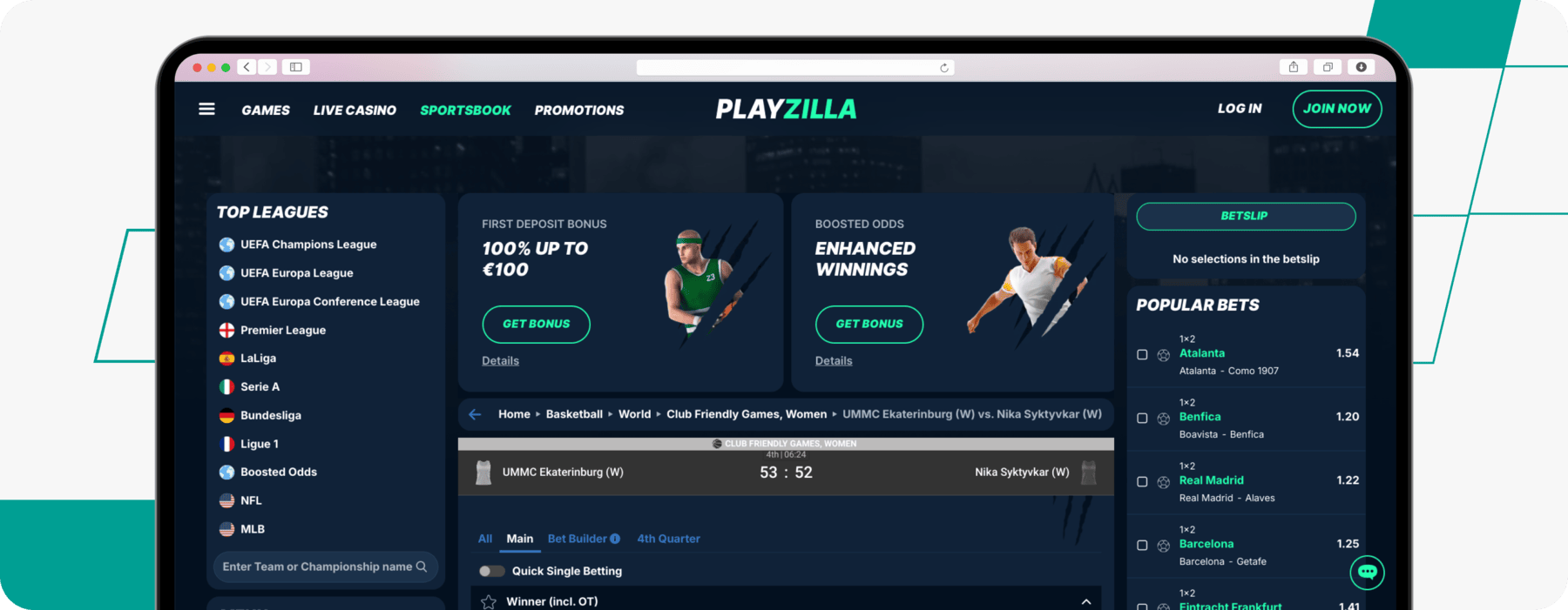 playzilla germany homepage screenshot