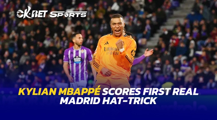 kylian mbappé scored the first real madrid hat-trick